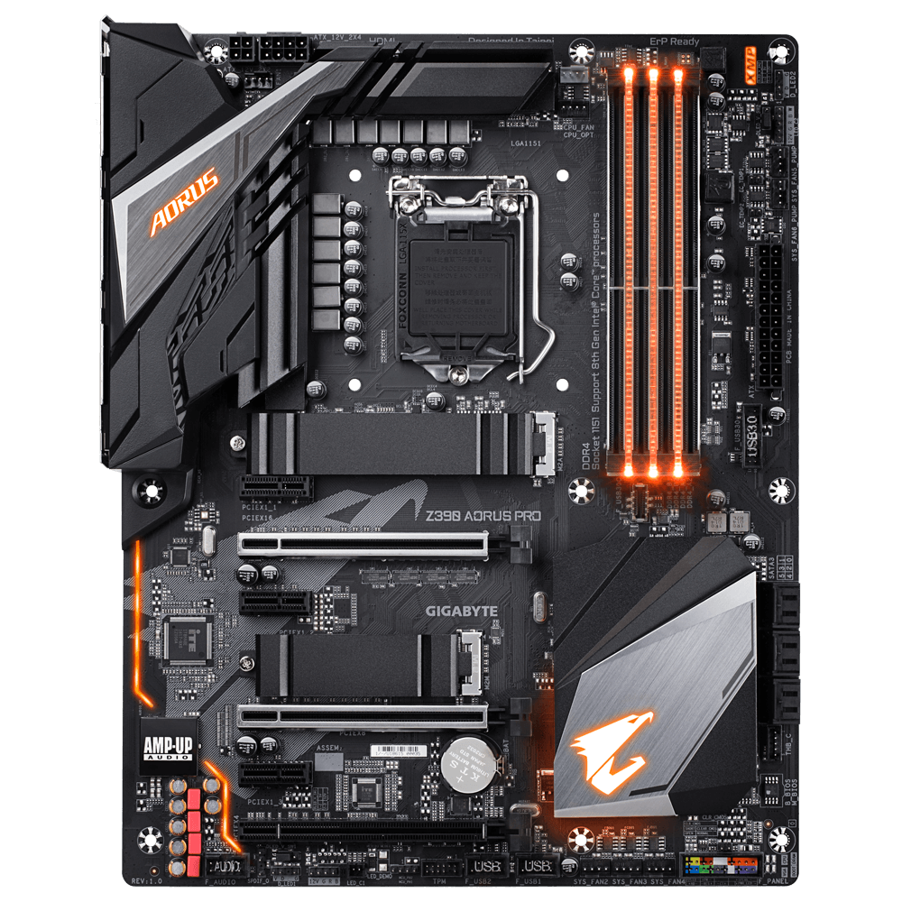 Z390 AORUS PRO (rev. 1.0) Key Features | Motherboard