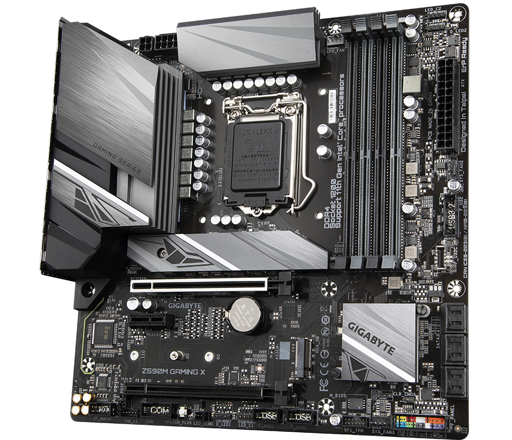 Placa Mãe Gigabyte Z590M GAMING X (rev. 1.0), LGA1200 - Ibyte