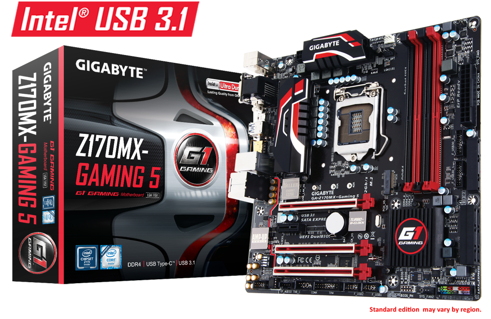 GIGABYTE Z170N-GAMING 5 マザーボード 未使用保管品 GA-Z170N-Gaming 5 (rev. 1.0) Overview | Motherboard