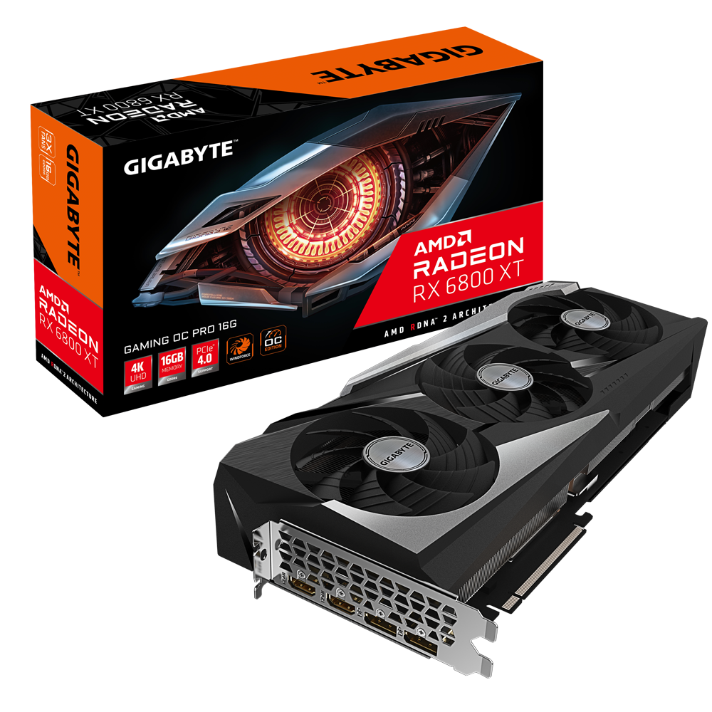 Radeon™ RX 6800 XT GAMING OC PRO 16G｜AORUS GIGABYTE Global