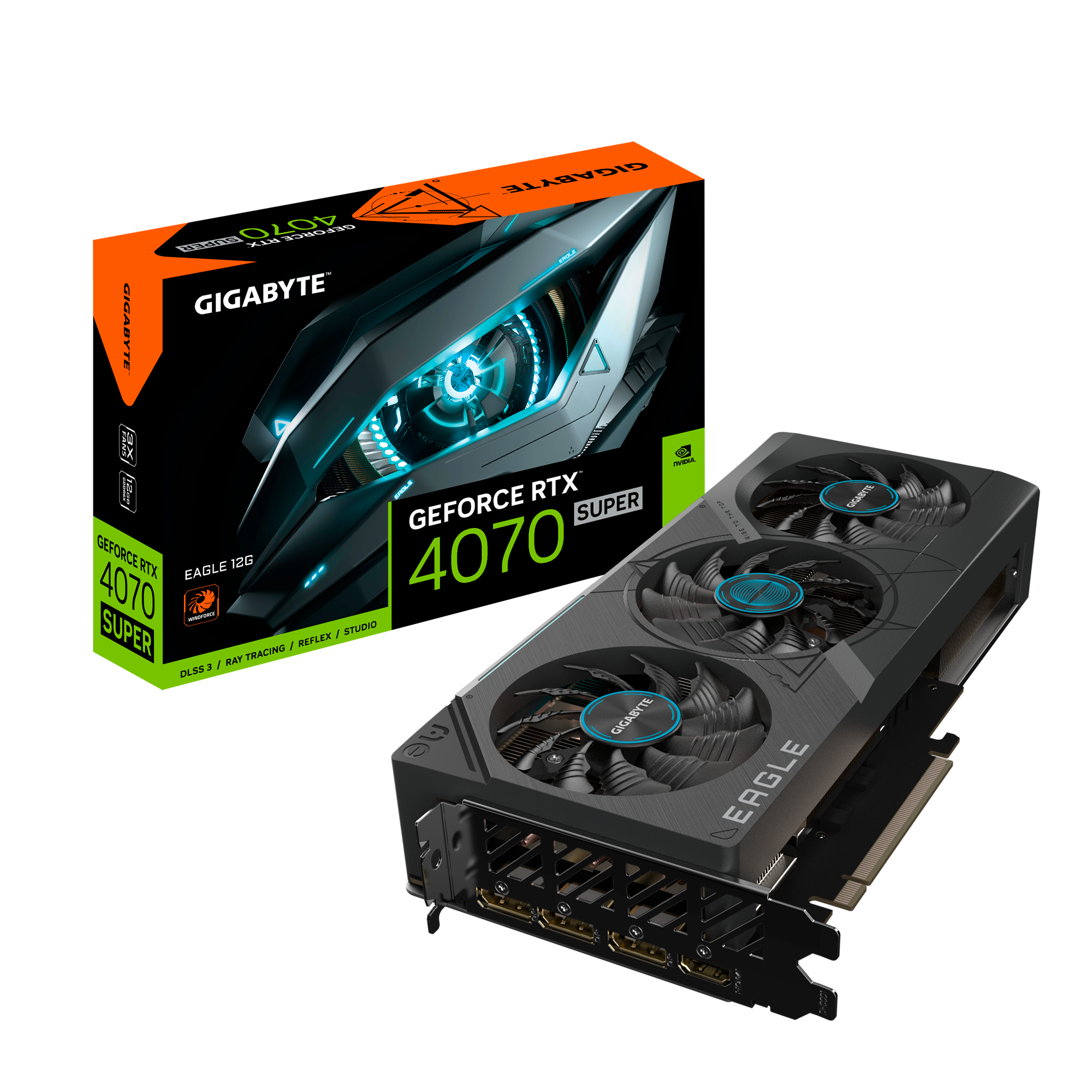 GeForce RTX™ 4070 SUPER EAGLE 12G 지원 | 그래픽카드(VGA) - GIGABYTE Korea