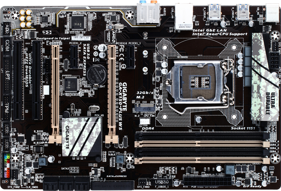 Motherboard - GA-X150-PLUS WS