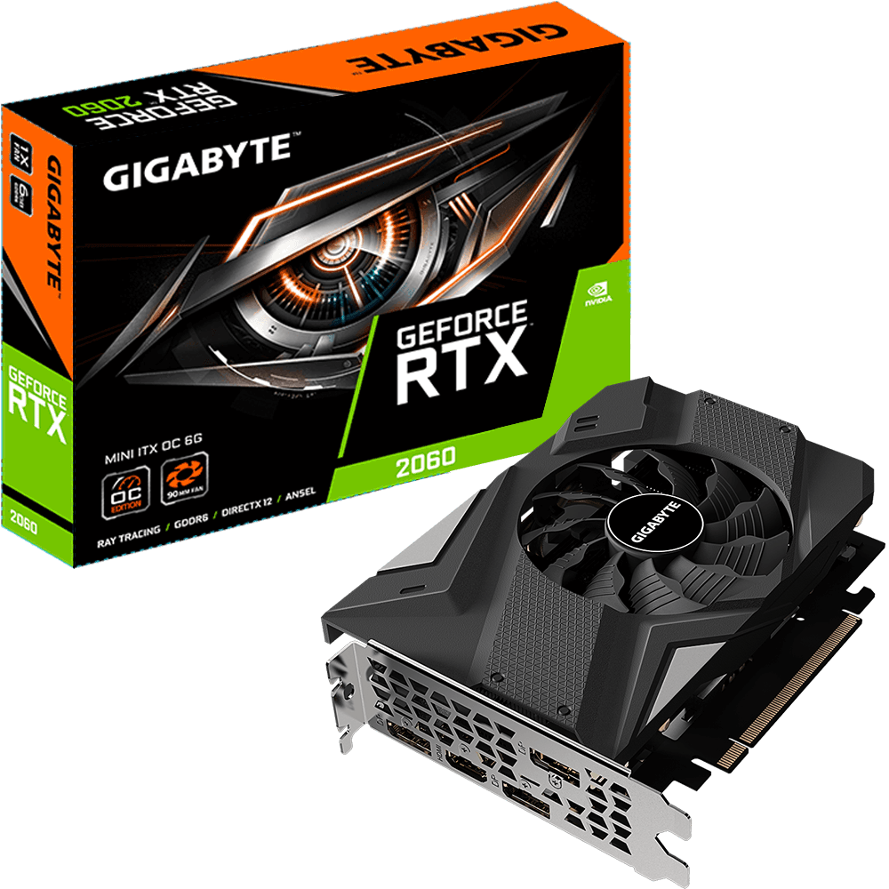 Geforce RTX™ 2060 MINI ITX OC 6G｜AORUS - GIGABYTE USA