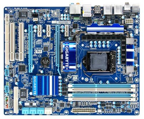 GA-P55A-UD4 (rev. 1.0) - Motherboard