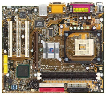 GA-8IEML-T (rev. 1.1) - Moederbord