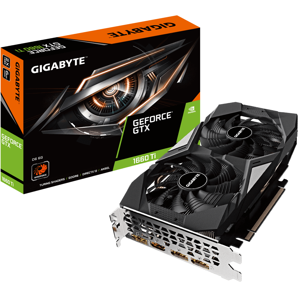 GeForce® GTX 1660 Ti D6 6G｜AORUS - GIGABYTE Global