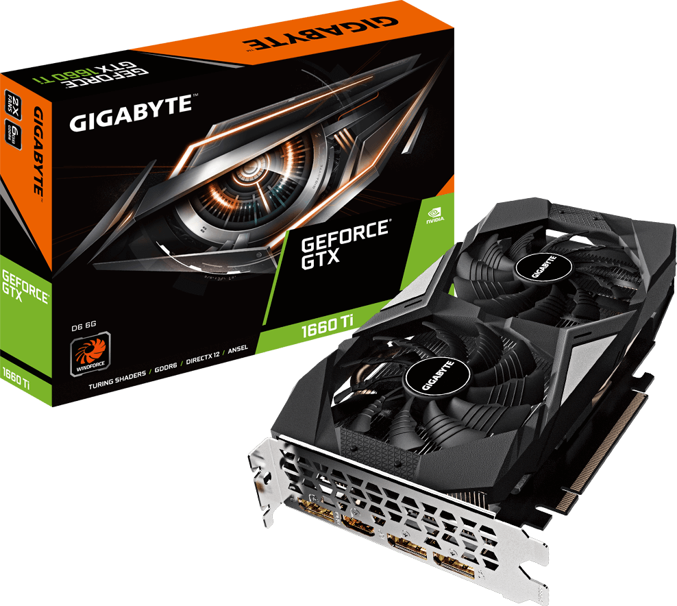 Graphics Card - GeForce® GTX 1660 Ti D6 6G