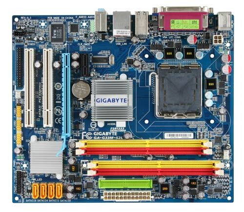 GA-G33M-S2L (rev. 1.0) - Mainboards