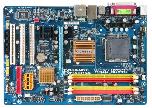 GA-G31-S3L (rev. 1.x) - Mainboards