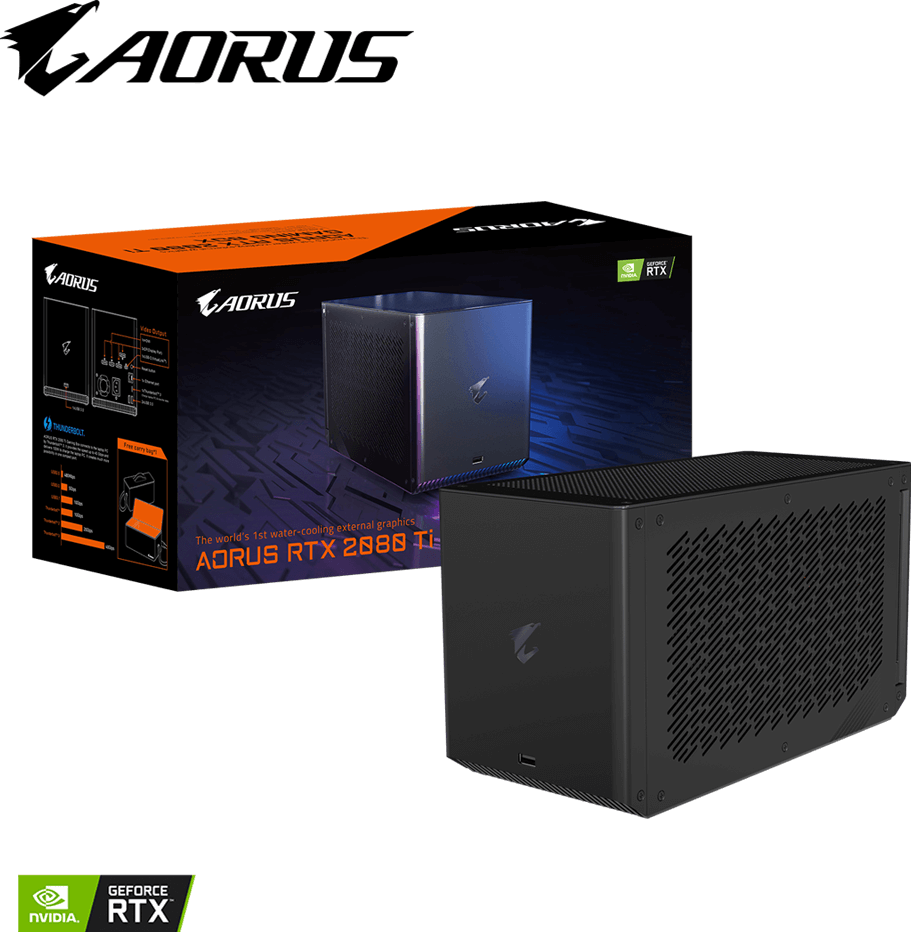 AORUS RTX 2080 Ti GAMING BOX - GIGABYTE Japan