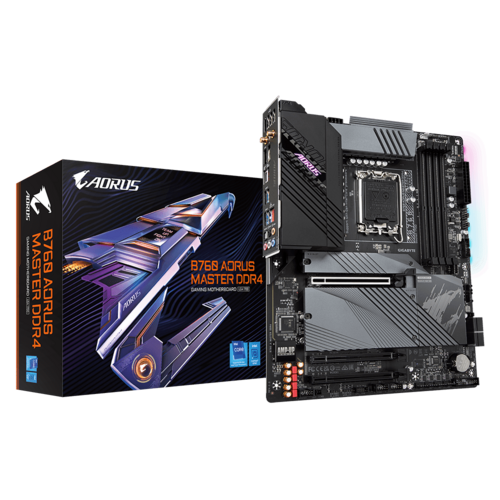 B760 AORUS MASTER DDR4 ‏(rev. 1.0)‏ - مادربرد