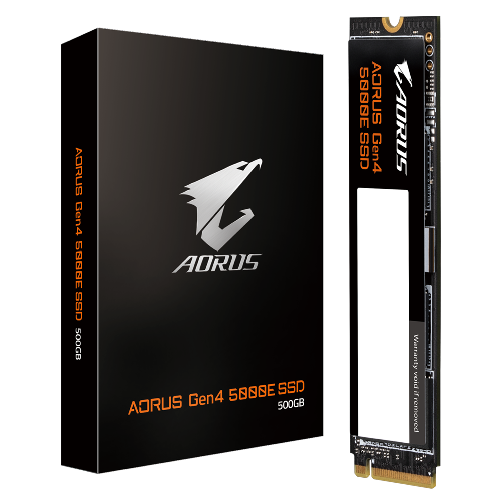 GIGA-BYTE AORUS GIGA-BYTE オーラス Gen4 SSD 500GB M.2 Type2280 GP-AG4500G