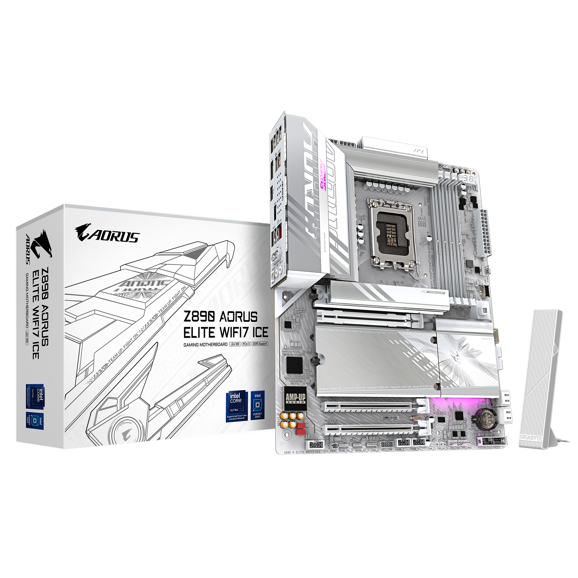セール 登場から人気沸騰 Z890 GIGABYTE - Motherboard | Support ICE WIFI7 ELITE AORUS グラフィックボード・グラボ・ビデオカード