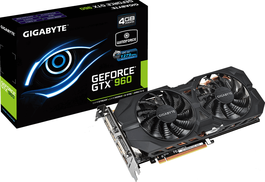 Karty graficzne - GV-N960WF2OC-4GD