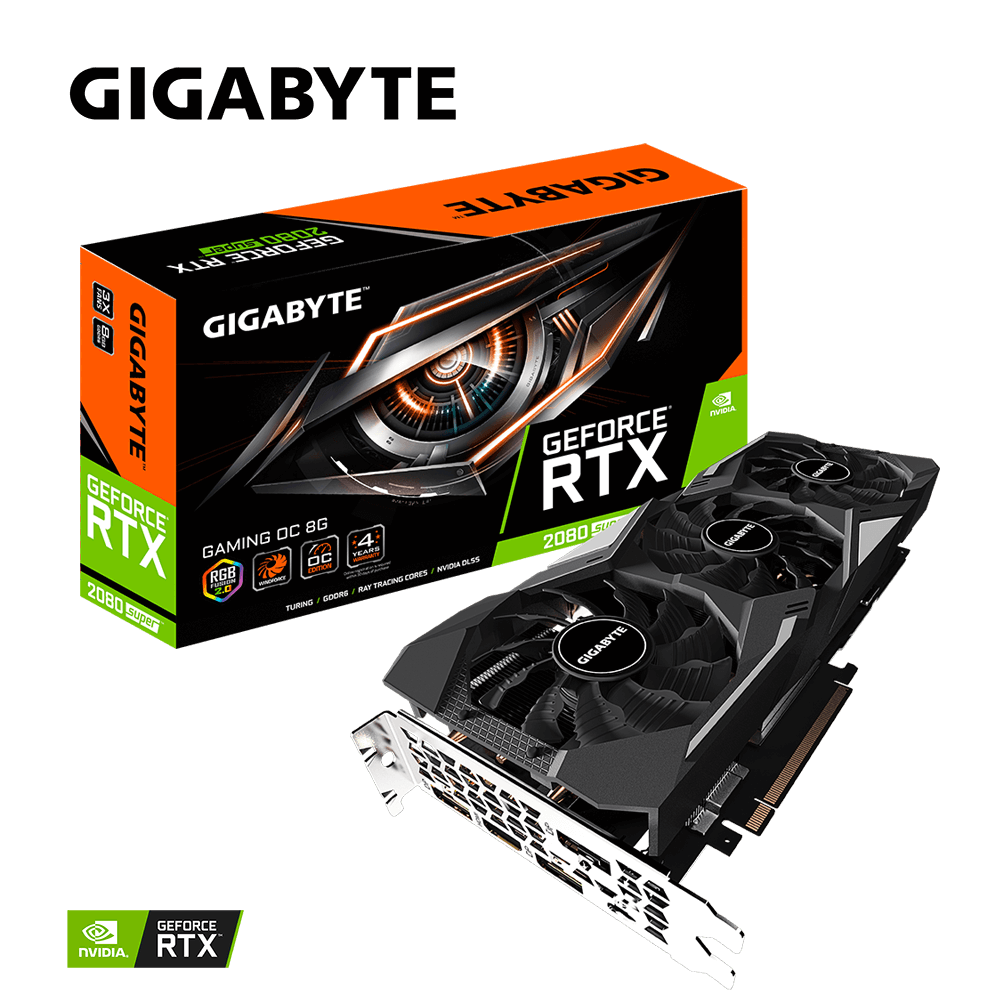 GIGABYTE AORUS RTX 2080 Super 8GB ジャンク扱い GeForce® RTX 2080 SUPER™ GAMING OC 8G｜AORUS - GIGABYTE España