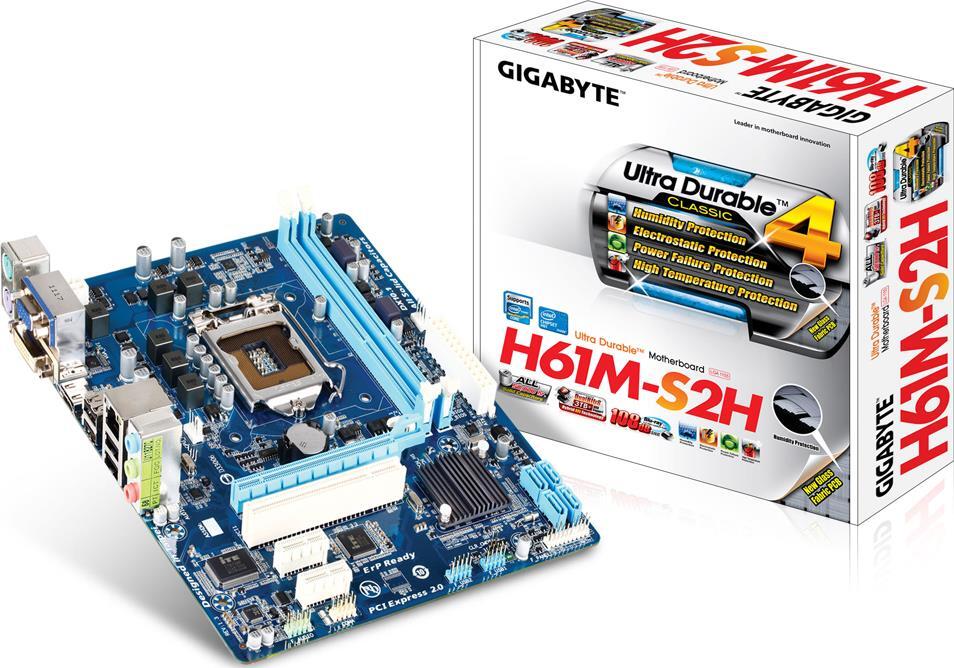 Motherboard - GA-H61M-S2H