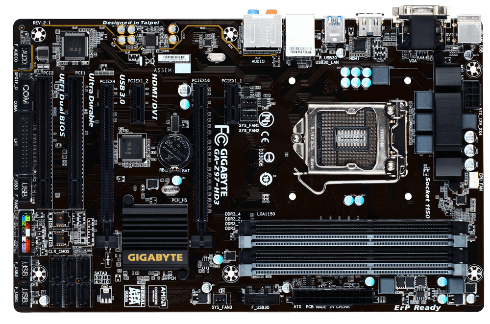 GA-Z97-HD3 (rev. 2.1) Gallery | Motherboard - GIGABYTE U.S.A.