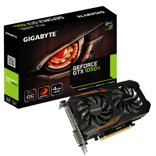 GIGABYTE GTX1050Ti OC版