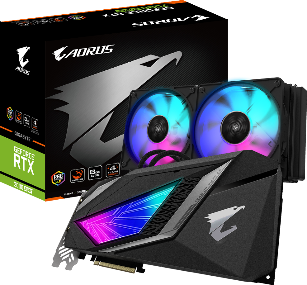 Grafikkarten - AORUS GeForce® RTX 2080 SUPER™ WATERFORCE 8G