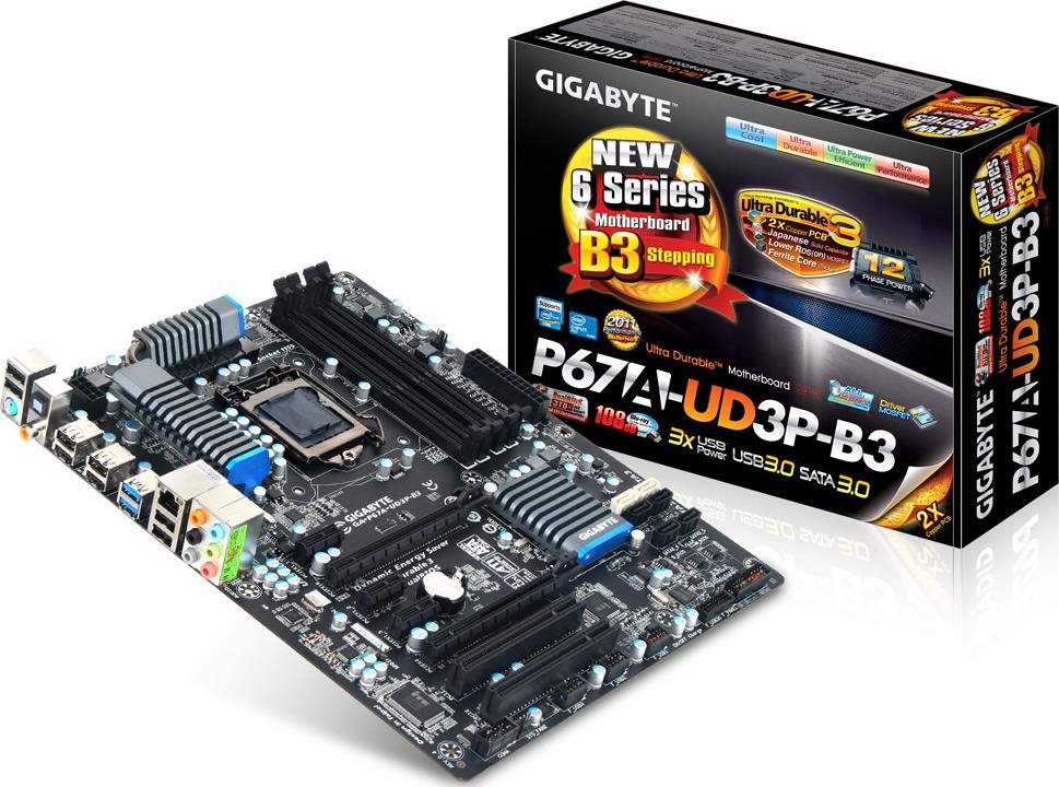 Motherboard - GA-P67A-UD3P-B3