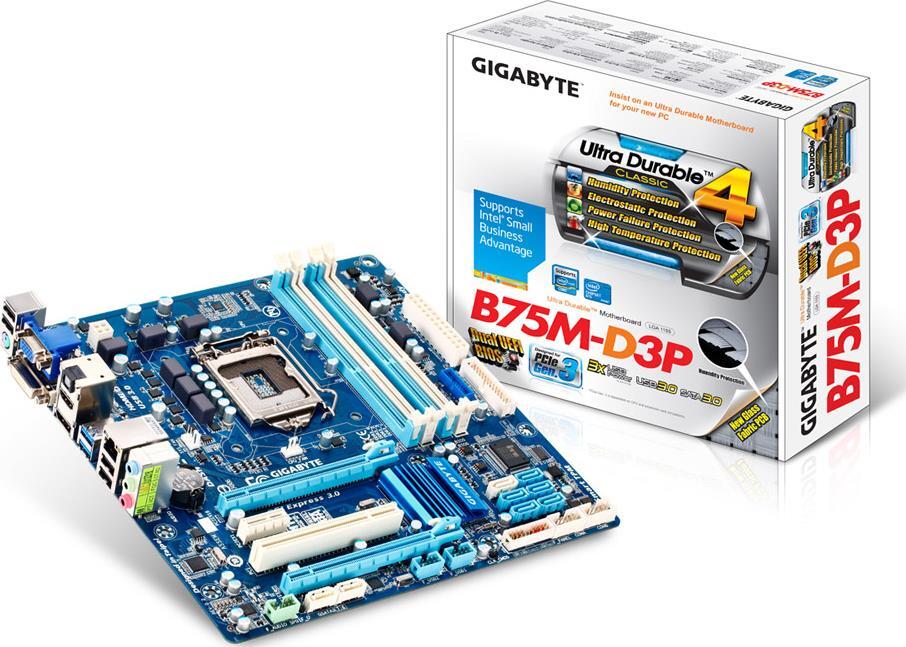 Motherboard - GA-B75M-D3P