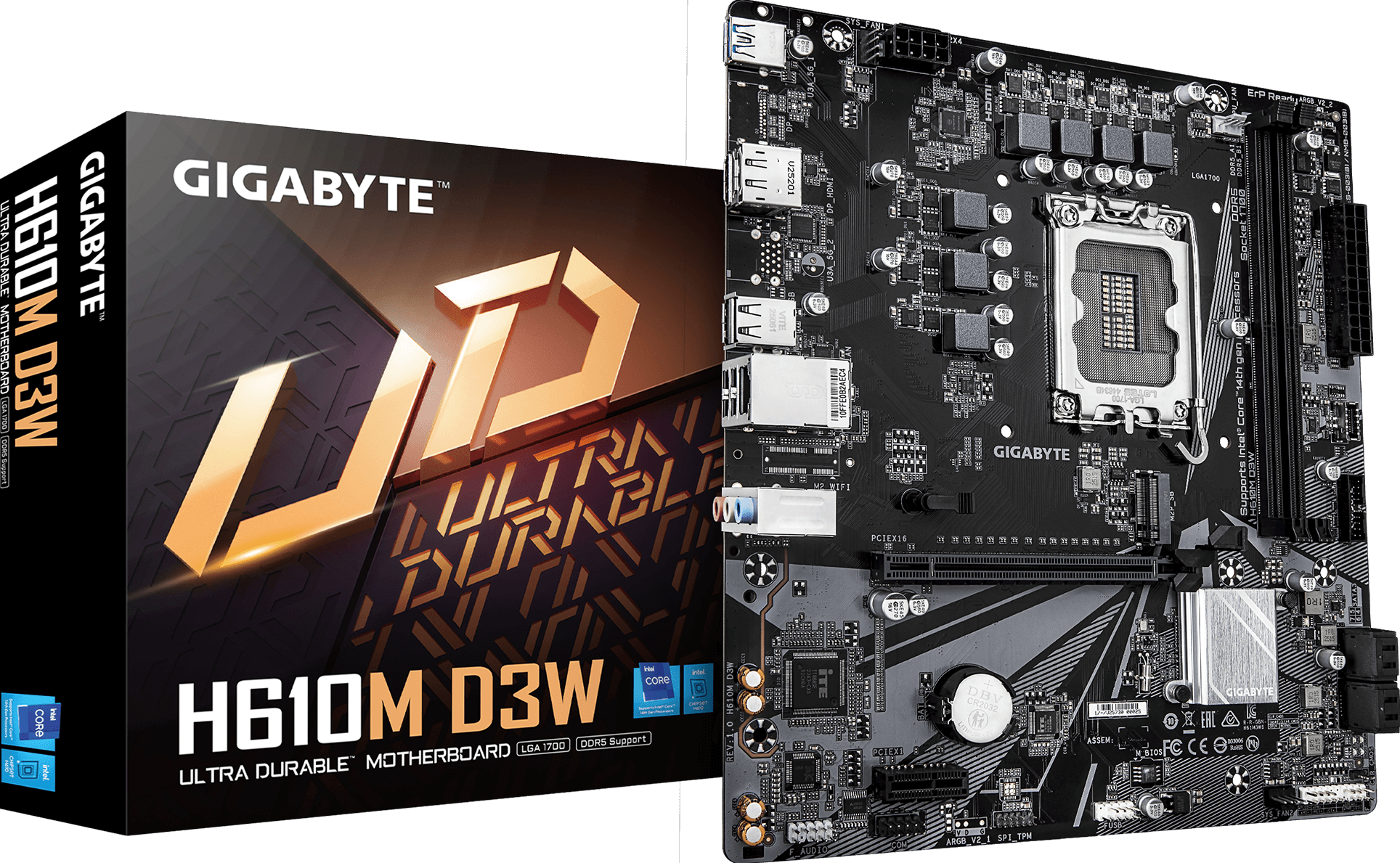 Motherboard - H610M D3W