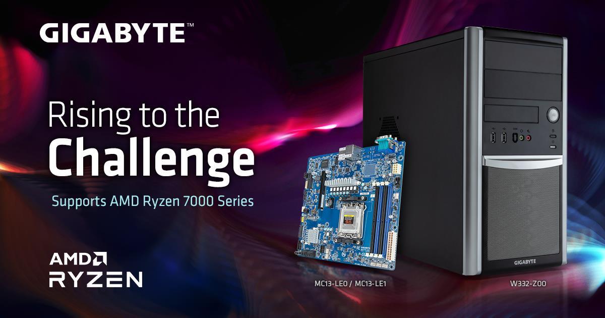 GIGABYTE, AMD Ryzen 7000 시리즈 출시를 위한 엔터프라이즈급 마더보드와 엔트리 레벨 워크스테이션 공개