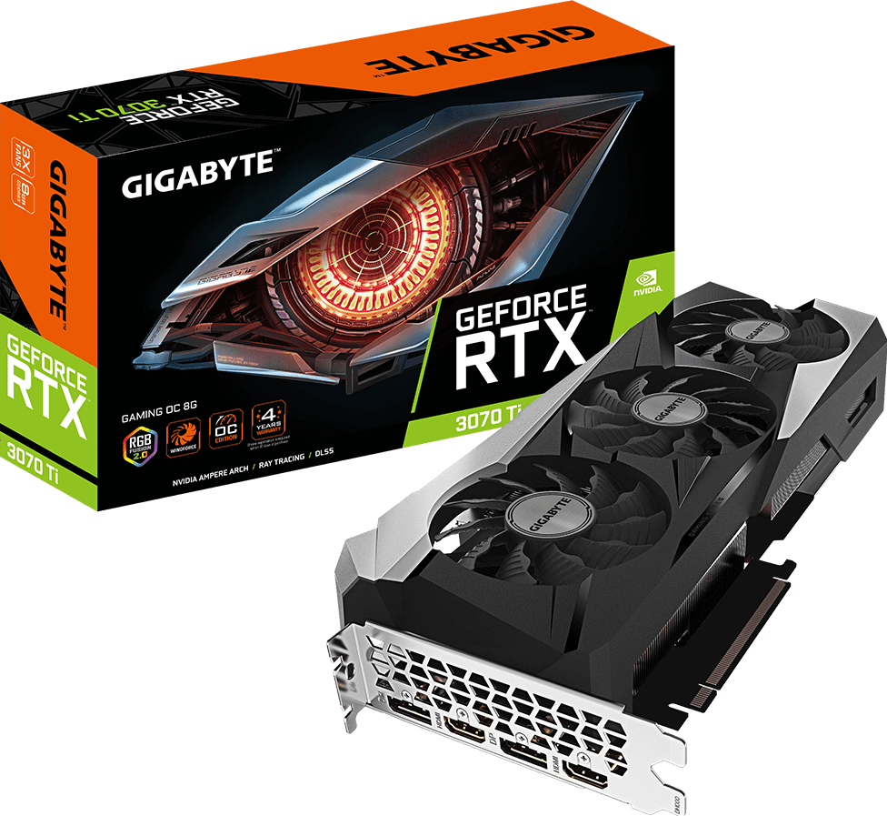 【最終値下げ】gigabyte GeForce rtx3070ti 8gb OC 28954