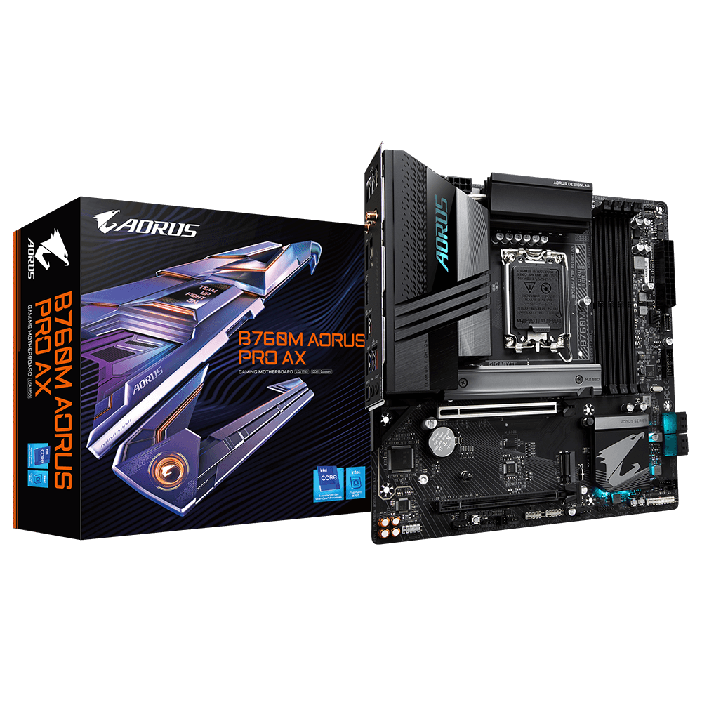 B760M AORUS PRO AX (rev. 1.x) Key Features | Motherboard 