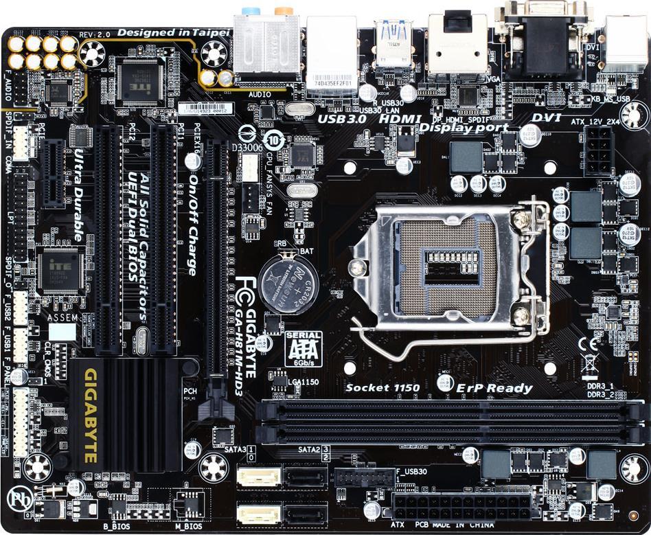 GA-H81M-HD3 (Rev. 2.0) Alaplap - GIGABYTE Hungary