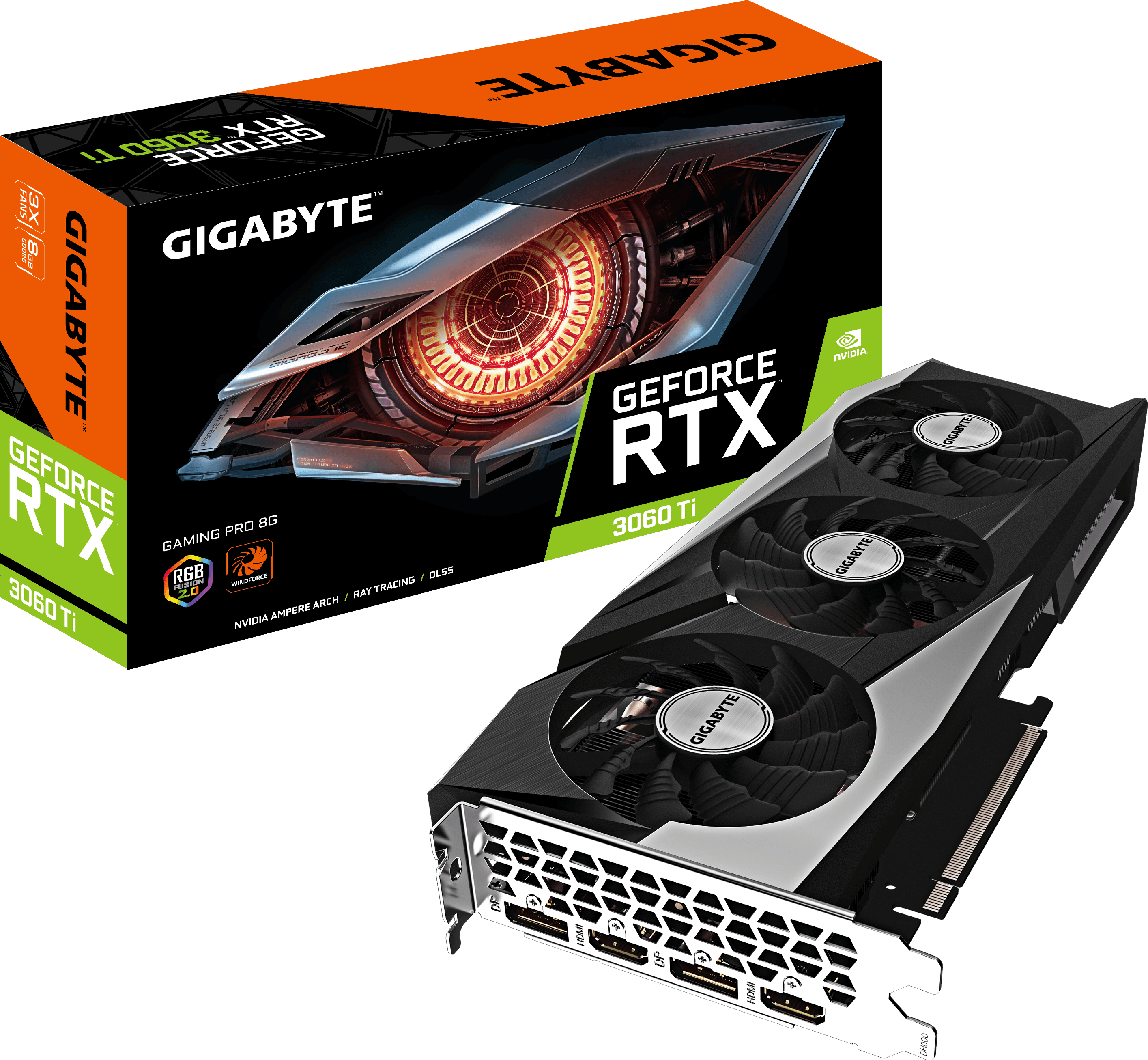 GeForce RTX 3060 Ti GAMING PRO 8G (Rev. 2.0)