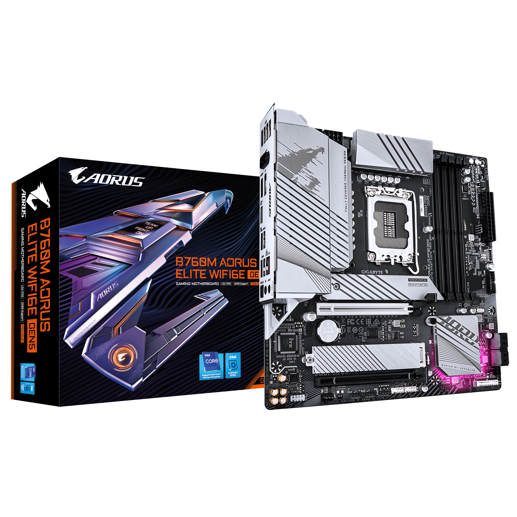 GIGABYTE B760 AORUS ELITEマザーボードDDR5モデル B760M AORUS ELITE WIFI6E GEN5 Key Features | Motherboard