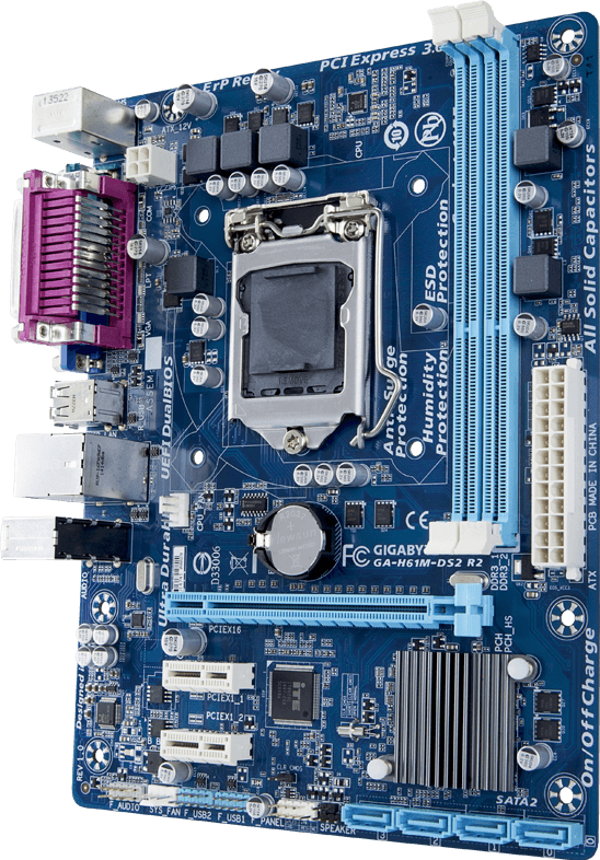 GA-H61M-DS2 R2 (Rev. 1.0) Motherboard - GIGABYTE Global