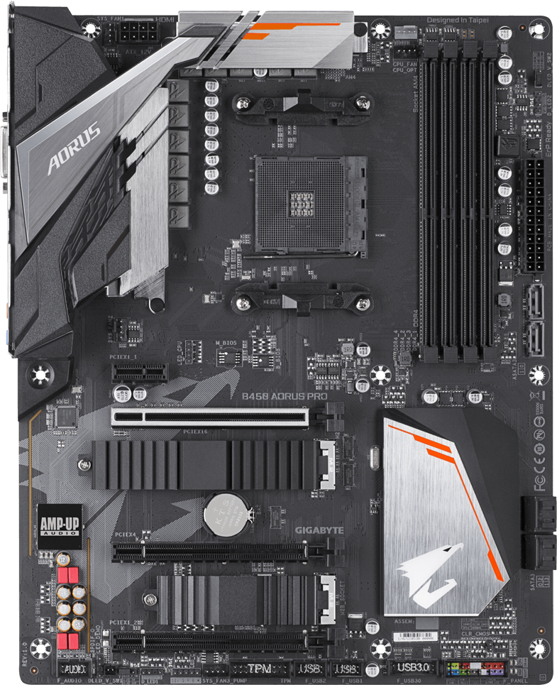 B450 AORUS PRO (Rev. 1.0) Motherboard - GIGABYTE Global