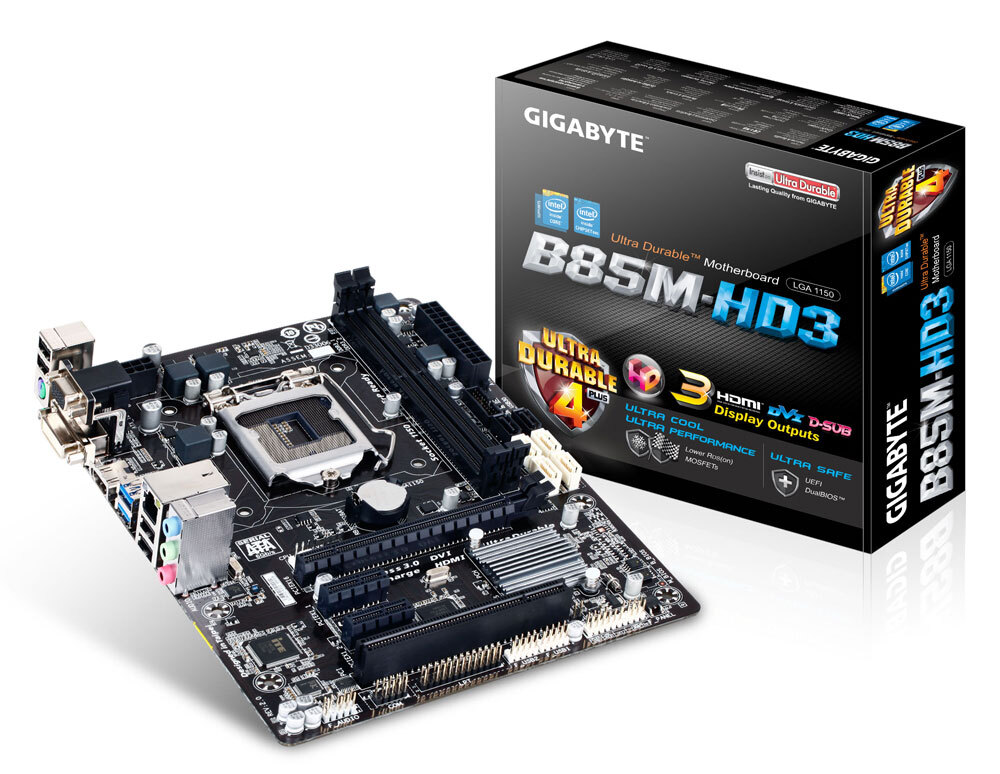 Gigabyte 1150 ga b85m hd3 какой процессор подходит