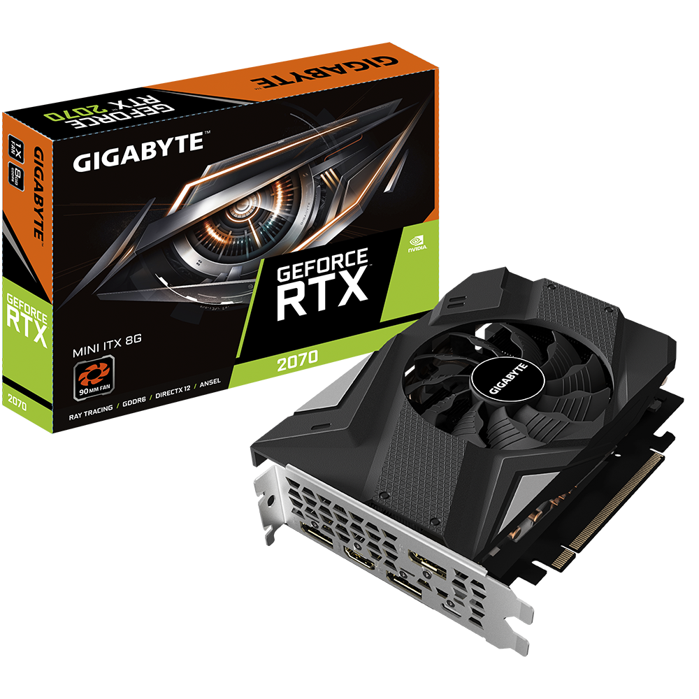 kunstner Egen diameter GeForce RTX™ 2070 MINI ITX 8G 主な特徴 | グラフィックスカード - GIGABYTE Japan