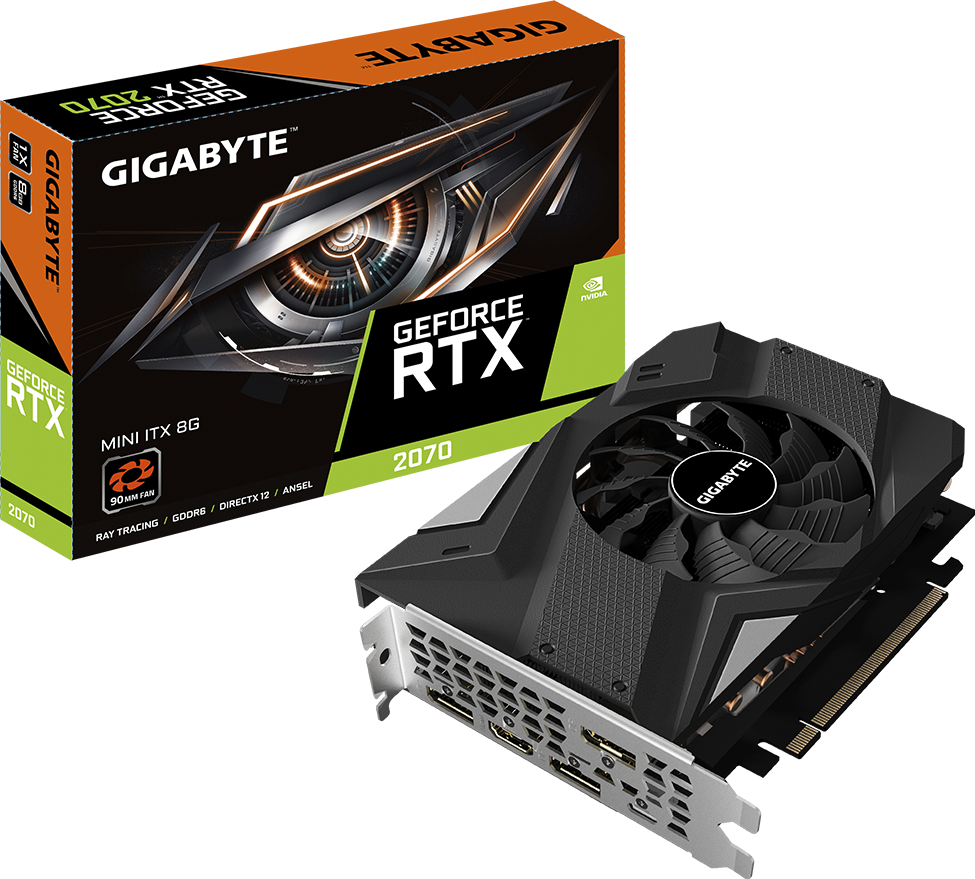 Graphics Card - GeForce RTX™ 2070 MINI ITX 8G