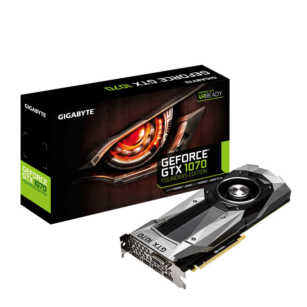 GeForce GTX 1070 Founders Edition 8G Key Features Graphics Card