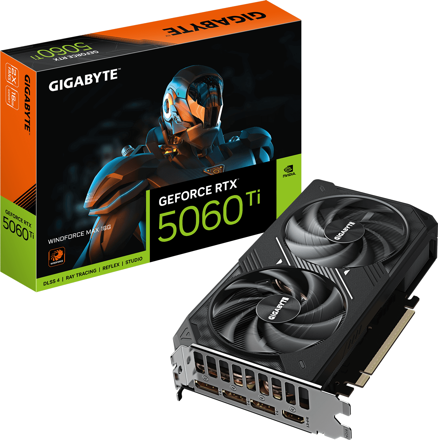 GeForce RTX™ 5060 Ti WINDFORCE MAX 16G - GIGABYTE Japan