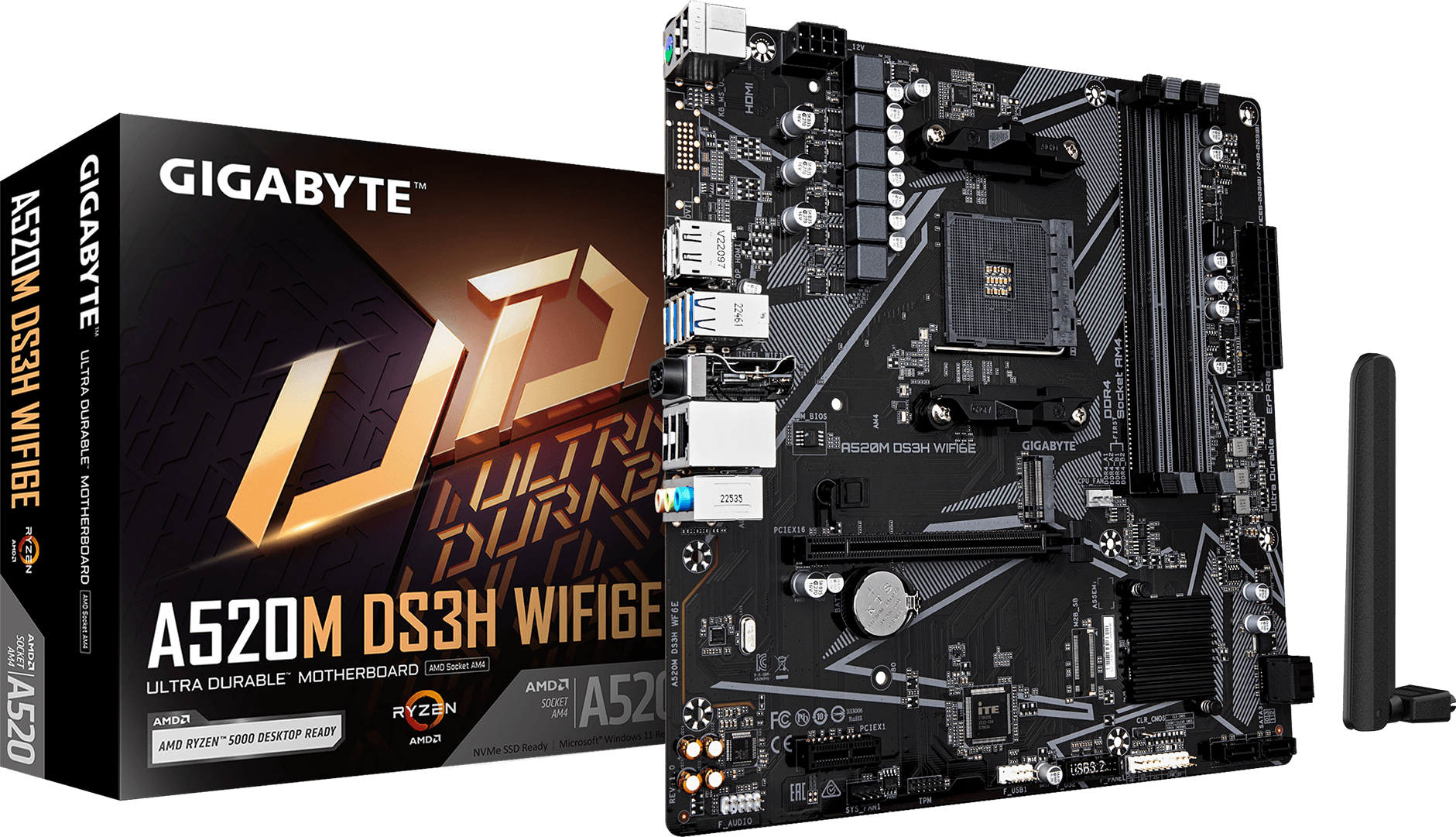 Motherboard - A520M DS3H WIFI6E