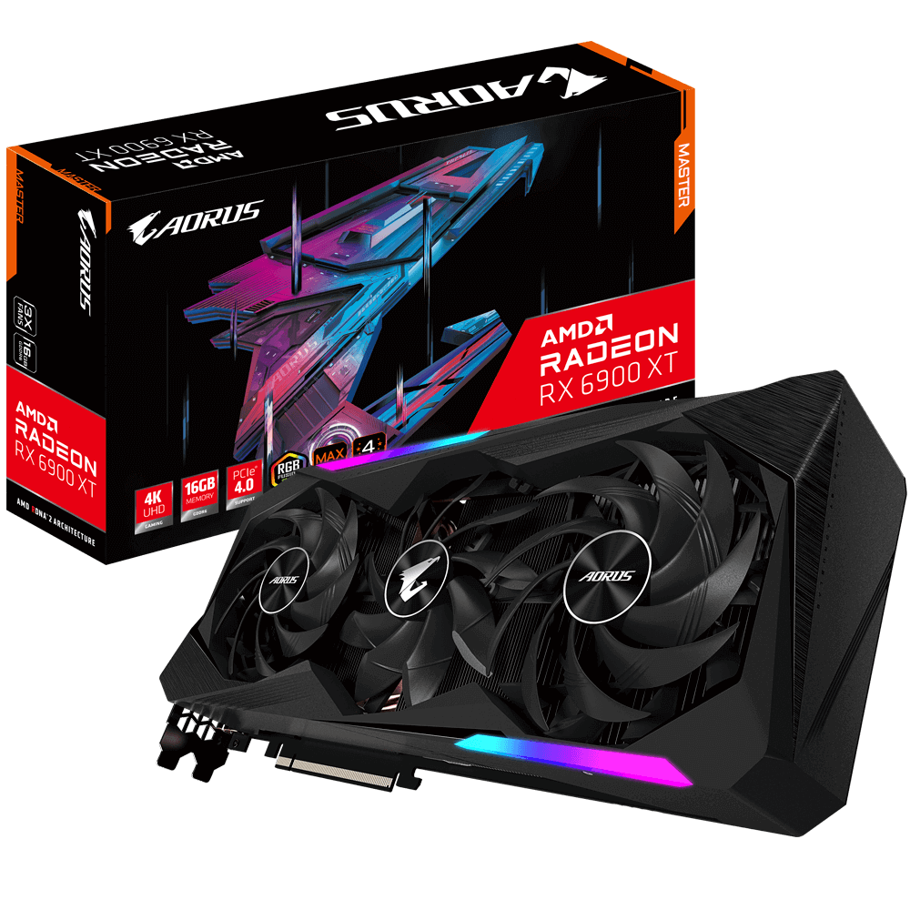 AORUS Radeon™ RX 6900 XT MASTER 16G (rev. 1.0) Key Features