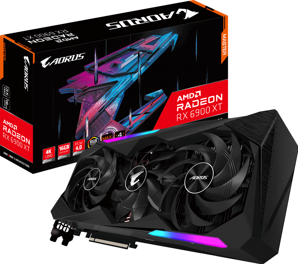 AORUS Radeon™ RX 6900 XT MASTER 16G (Rev. 1.0) - GIGABYTE Global