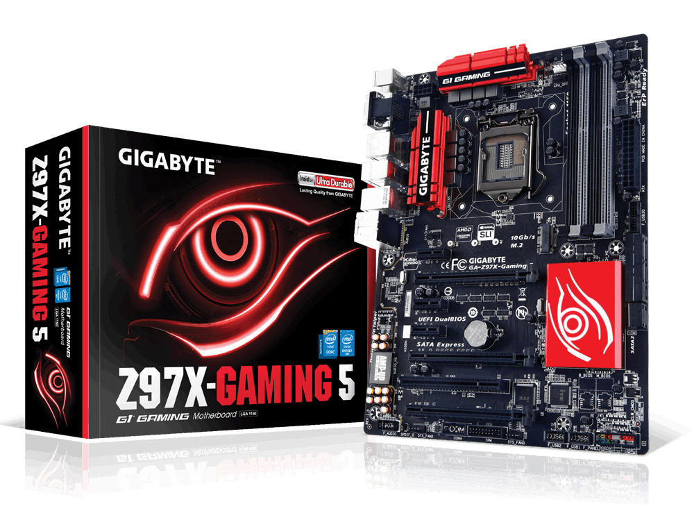 GIGABYTE Z97X + Intel4790K + GSkill 32GB