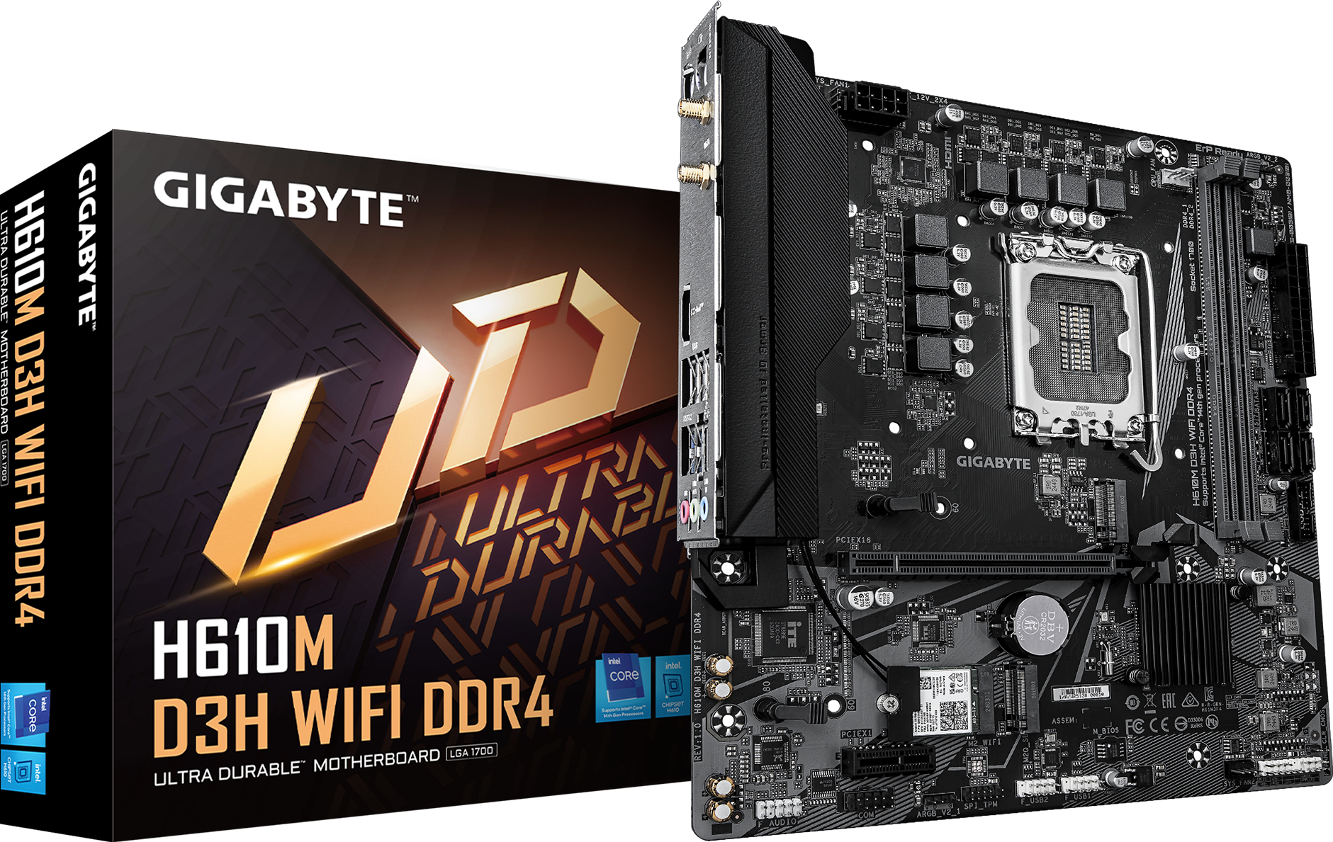 Motherboard - H610M D3H WIFI DDR4