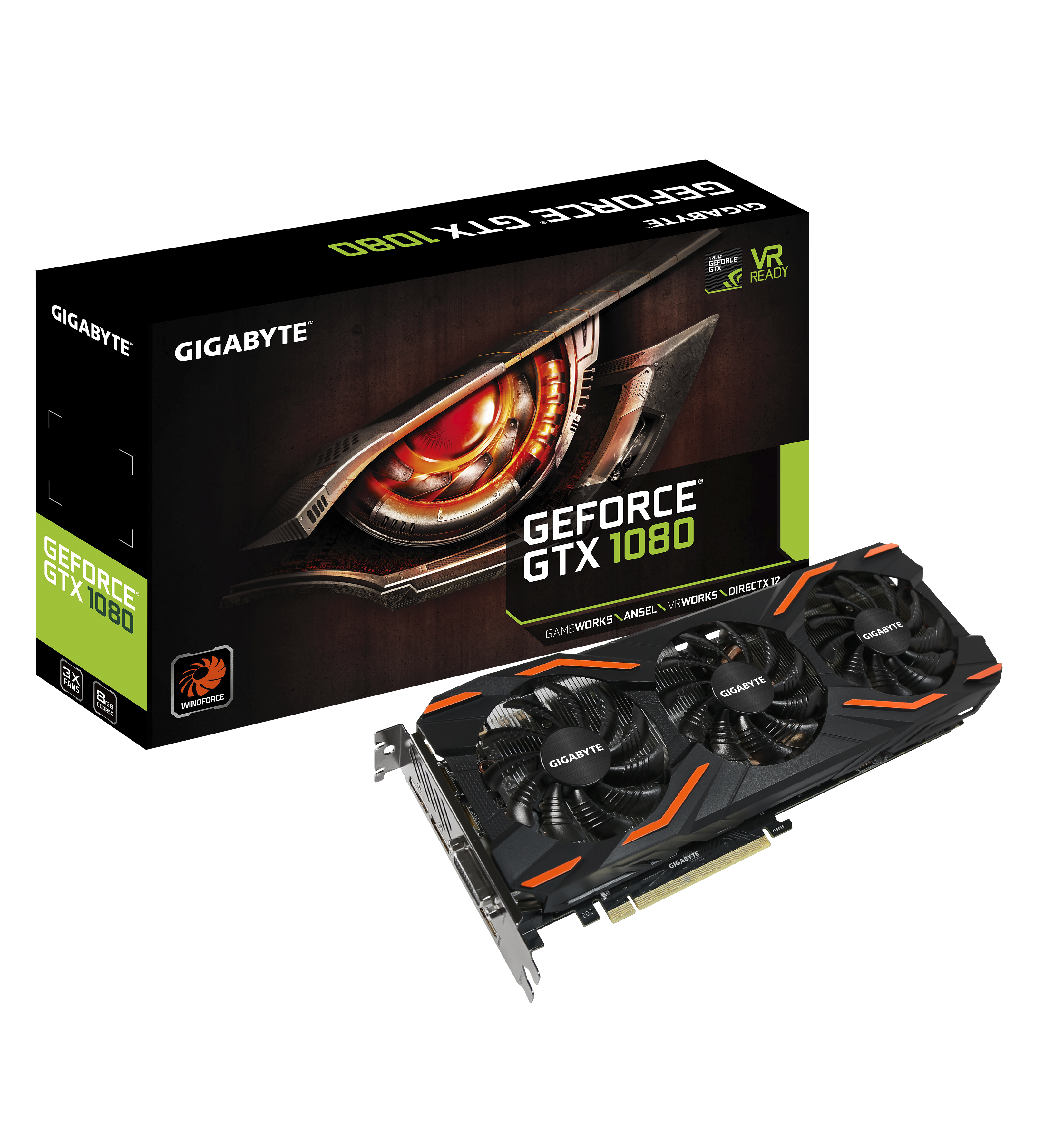 GeForce® GTX 1080 D5X 8G Key Features | Graphics Card - GIGABYTE