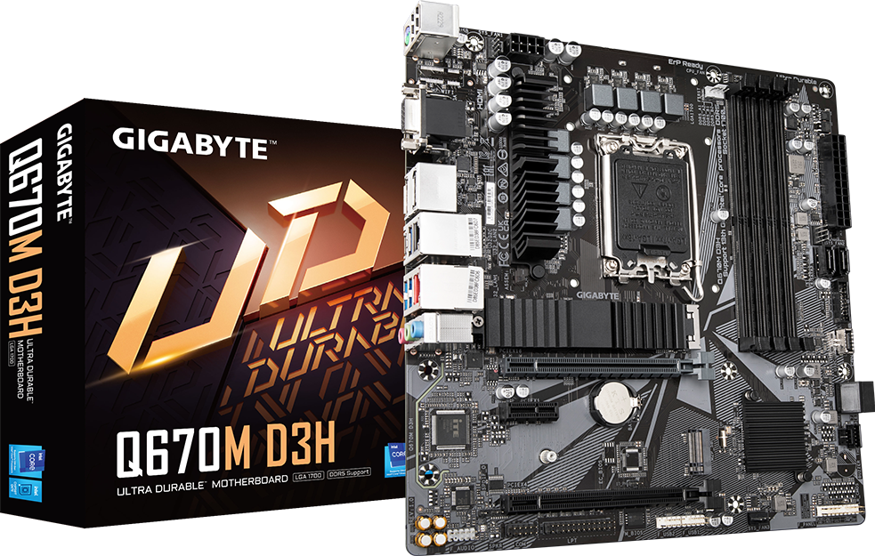 Motherboard - Q670M D3H