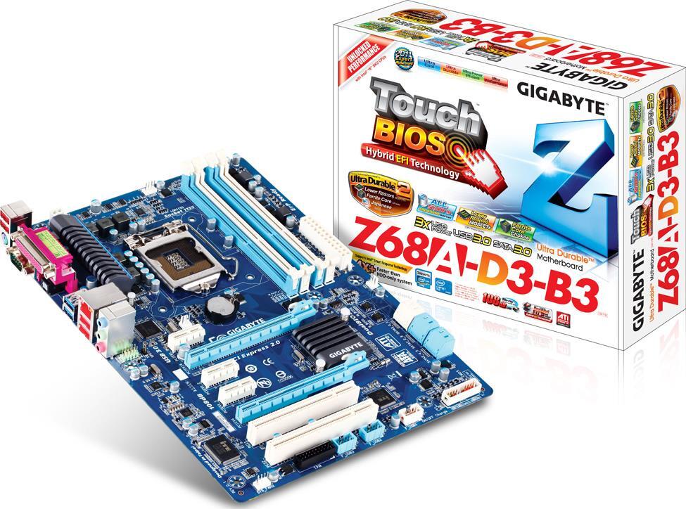 Motherboard - GA-Z68A-D3-B3