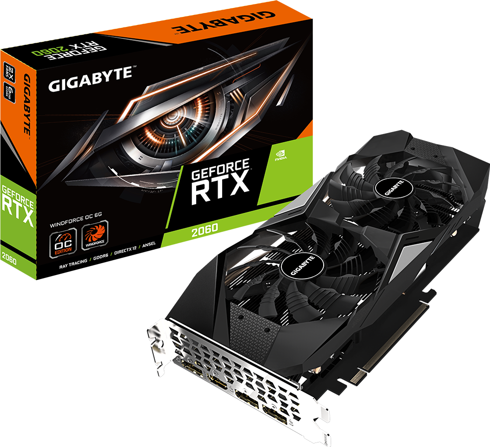 Videókártyák - GeForce RTX™ 2060 WINDFORCE OC 6G