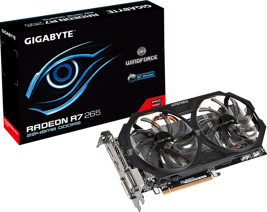 Graphics Card - GV-R7265WF2OC-2GD