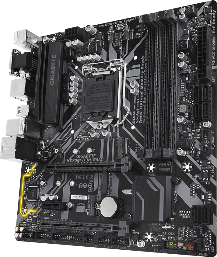 H370M D3H GSM (Rev. 1.0) Motherboard - GIGABYTE Global